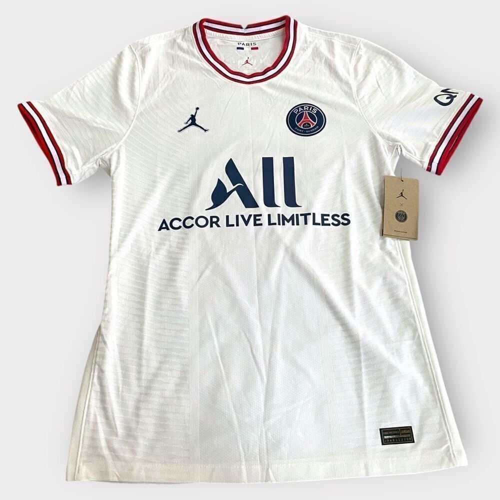 Nike Air Jordan ADV Soccer Jersey Paris Saint-Germain DH7467-101 Mens size M New